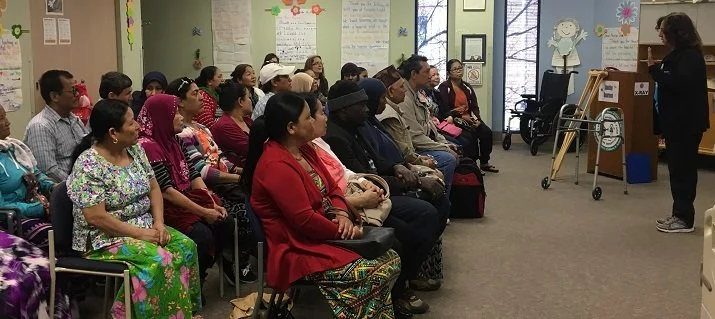 refugee health class
